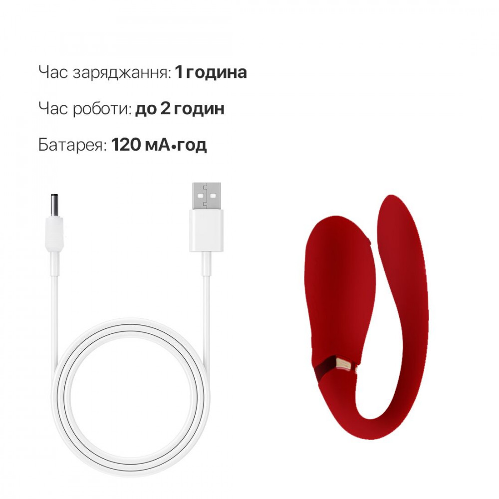 Вибраторы для пар - Смартвибратор для пар Zalo — Fanfan Bright Red 4