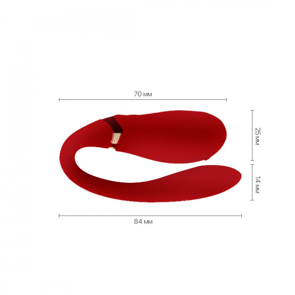 Вибраторы для пар - Смартвибратор для пар Zalo — Fanfan Bright Red 8