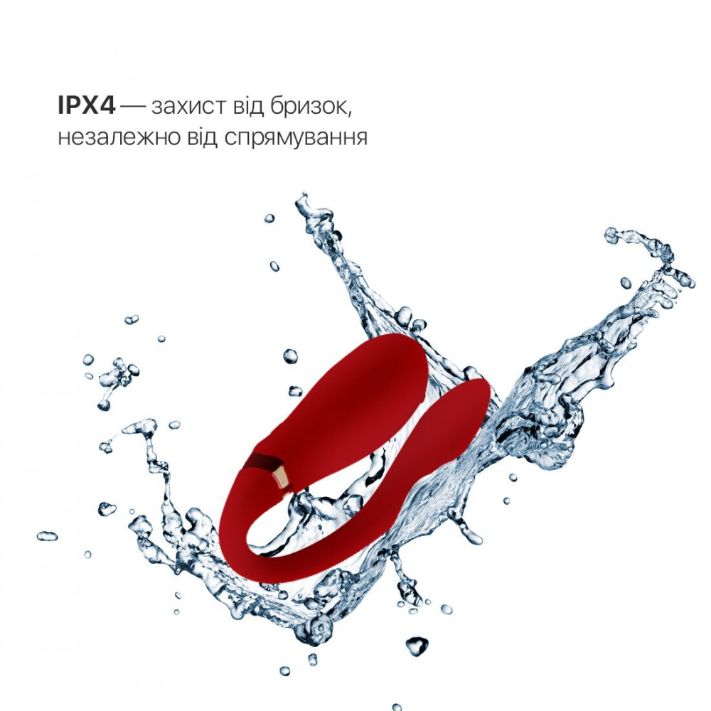 Вибраторы для пар - Смартвибратор для пар Zalo — Fanfan Bright Red 5