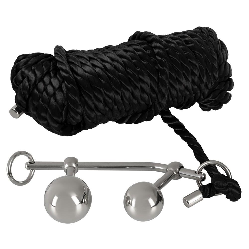 БДСМ игрушки - Система фиксации Bondage Plugs with 10 m Rope