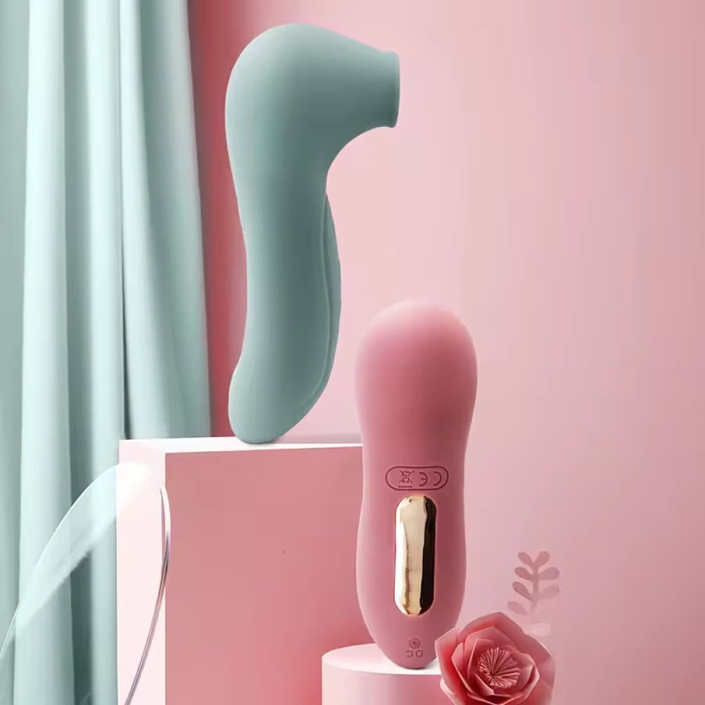Секс игрушки - Вакуумный стимулятор клитора Sweet Em, мятный 5