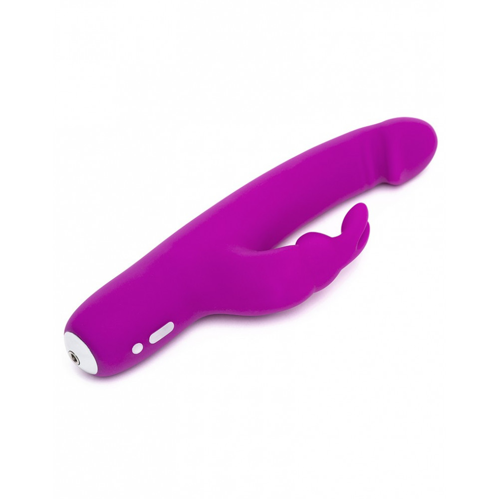 Вибратор-кролик - Вибратор кролик HAPPY RABBIT Slimline Realistic Rechargeabl 3
