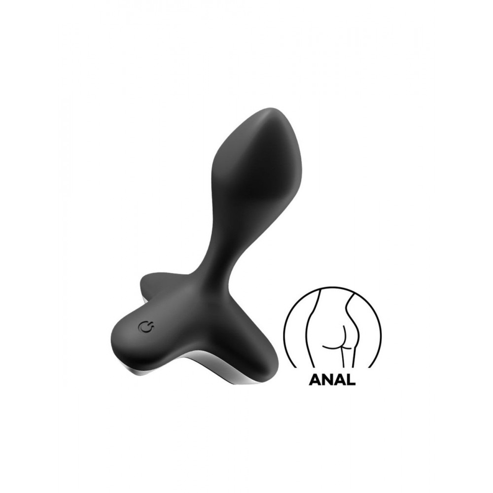 Анальные пробки с вибрацией - Анальная пробка с вибрацией Satisfyer Game Changer Black 3