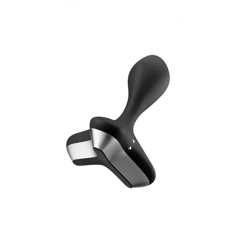 Анальные пробки с вибрацией - Анальная пробка с вибрацией Satisfyer Game Changer Black