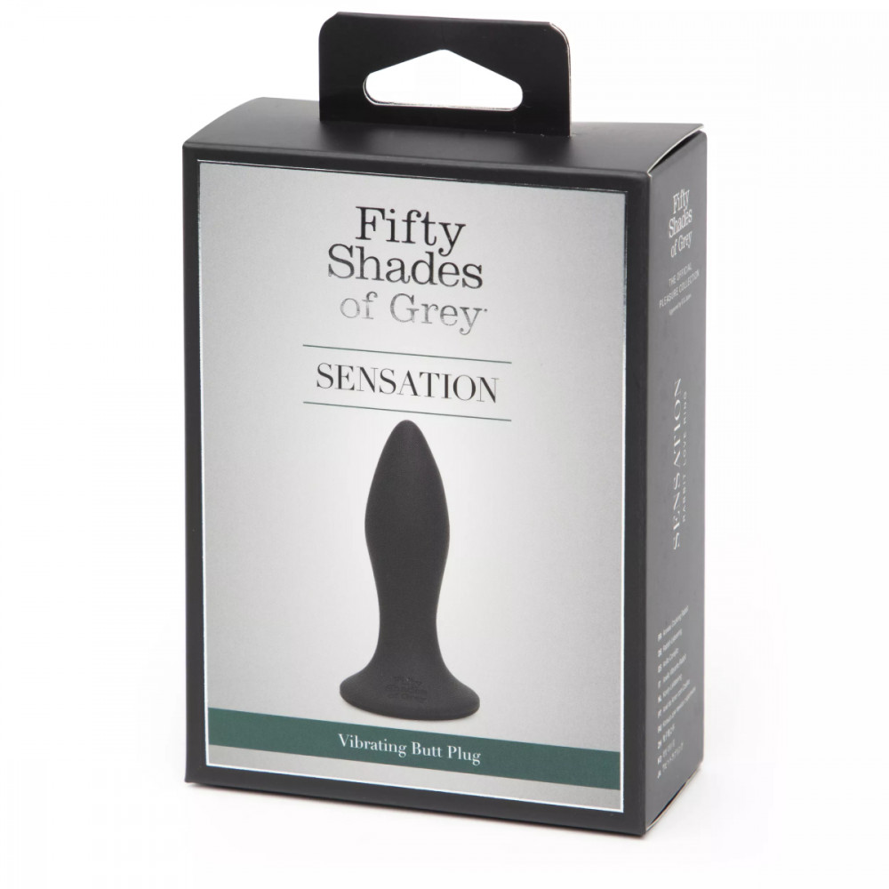 Анальные вибраторы - Анальная пробка Fifty Shades of Grey Sensation Vibrating Butt Plug 1