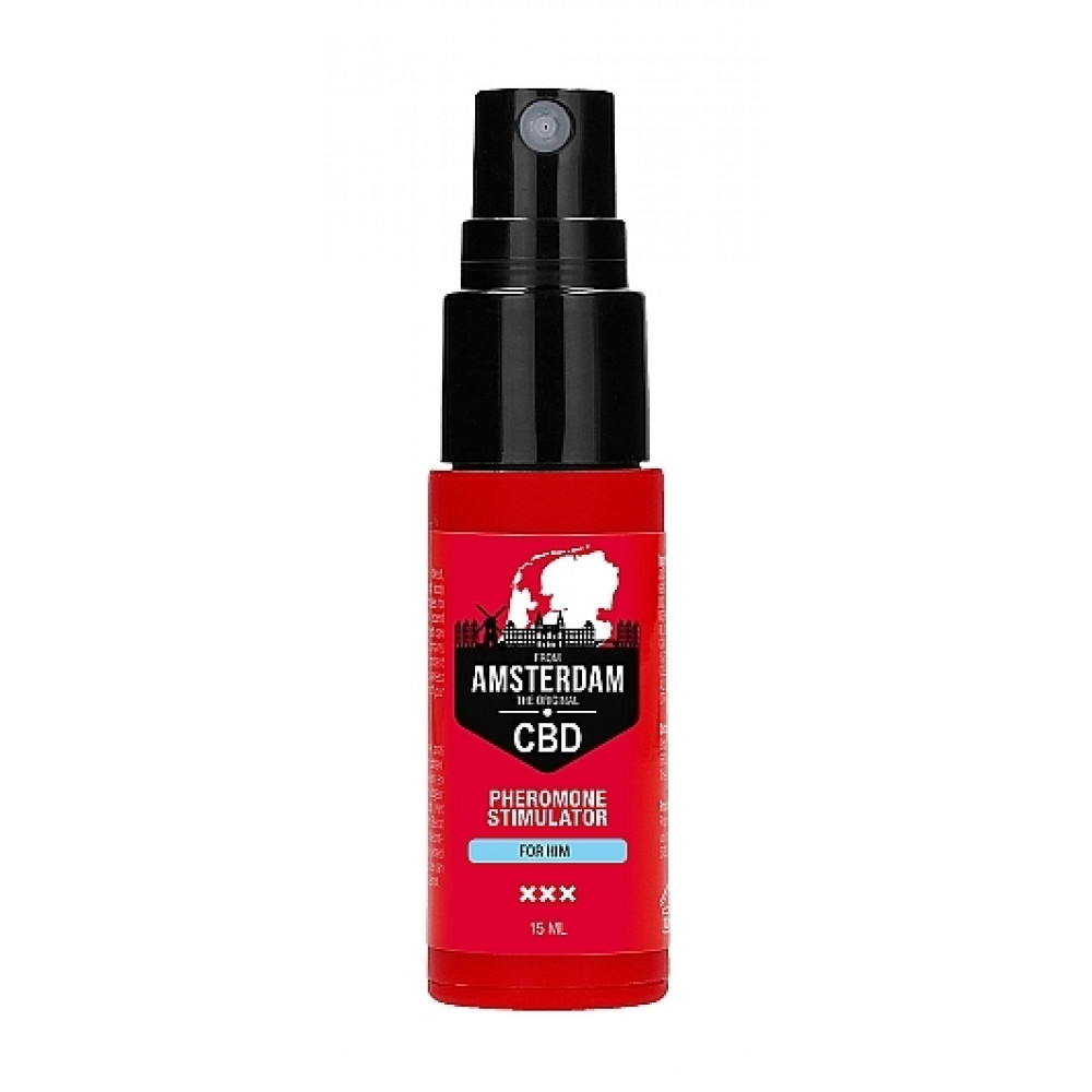 Парфюмерия - Духи с феромонами для мужчин Original CBD Amsterdam - Pheromone Stimulator For Him , 15 ml 1