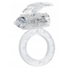 Эрекционное кольцо с вибрацией Flutter Ring Vibrating Transparant