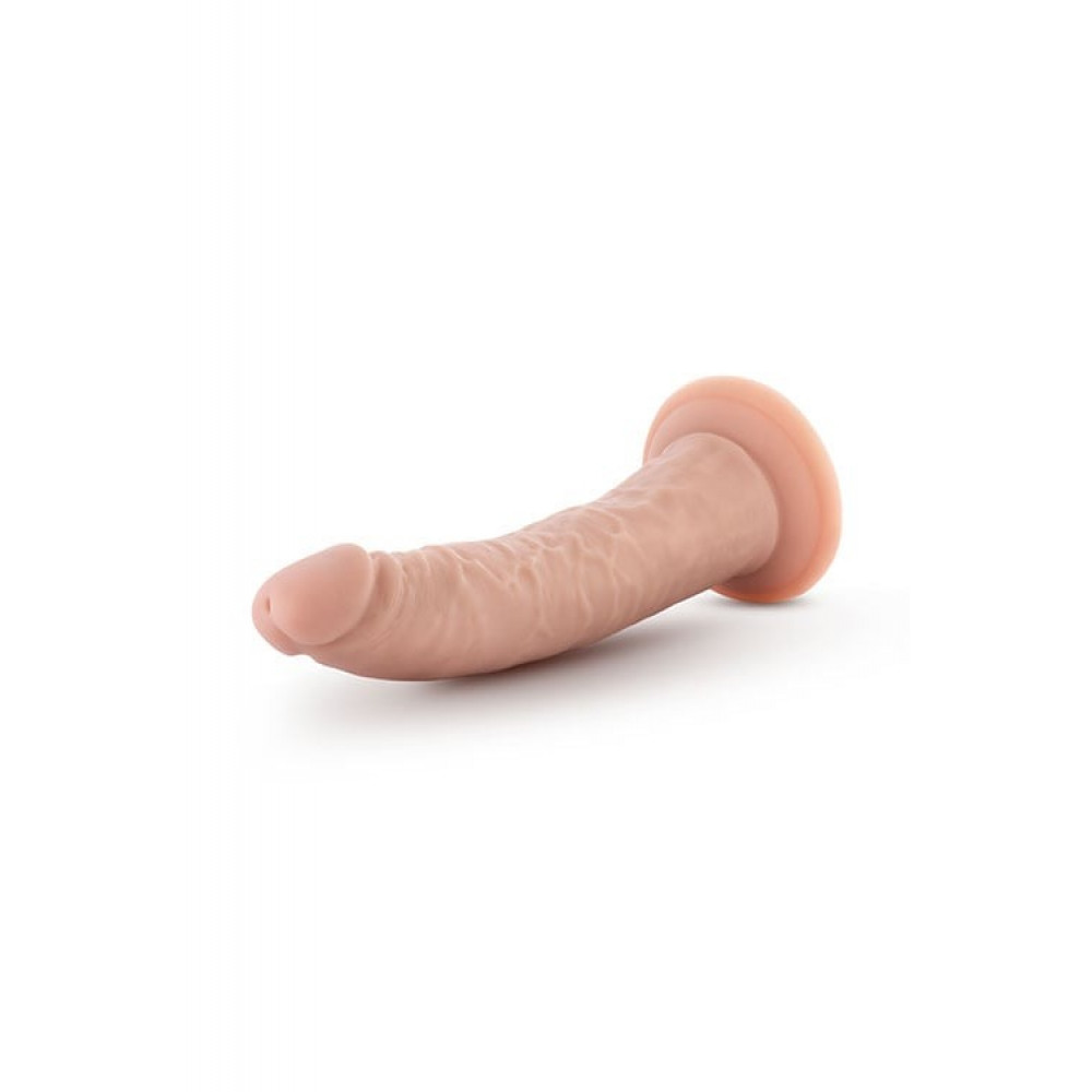 Секс игрушки - Фаллоимитатор реалистичный с детализированными венками Blush Dr.Skin на присоске, телесный 3