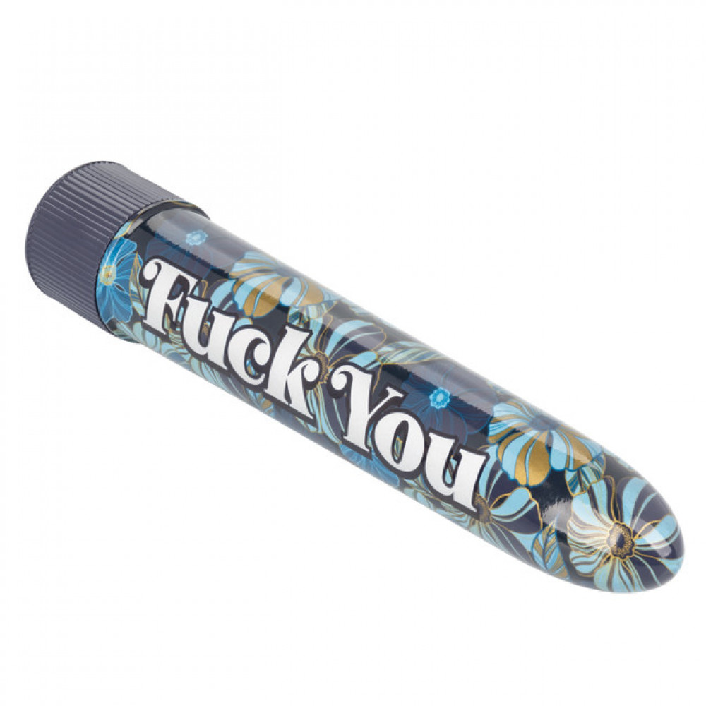 Вибратор - Классический вибратор CalExotics Naughty Bits: Fuck You Personal Vibrator - Free Shipping 3