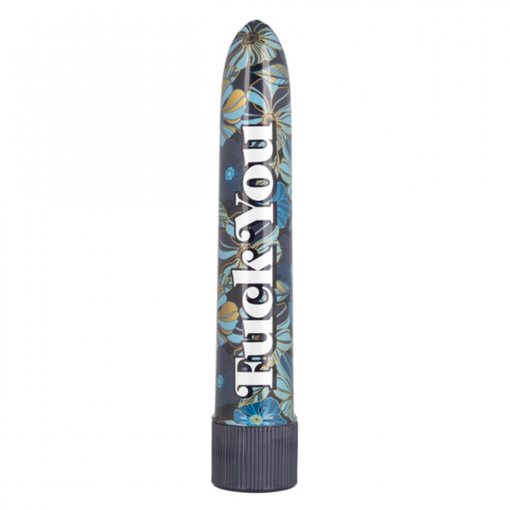 Вибратор - Классический вибратор CalExotics Naughty Bits: Fuck You Personal Vibrator - Free Shipping 11