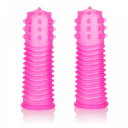 Насадки на палец California Exotic Intimate Play Finger Tingler Pink