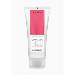 Лубрикант на водной основе MixGliss KISS Wild Strawberry  (70 мл) Дикая Клубничка