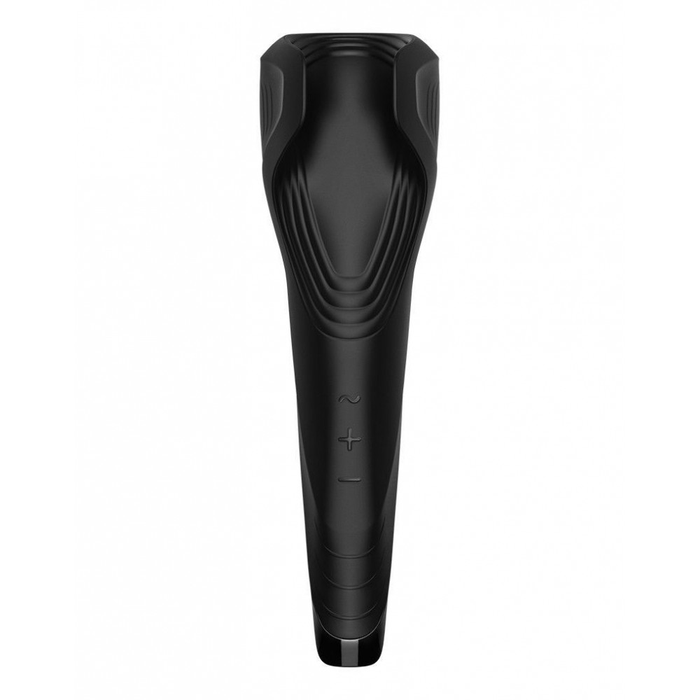 Мастурбаторы с вибрацией - Мастурбатор Satisfyer Men Wand, многофункциональный, отлично для пар, вибро-минет 4