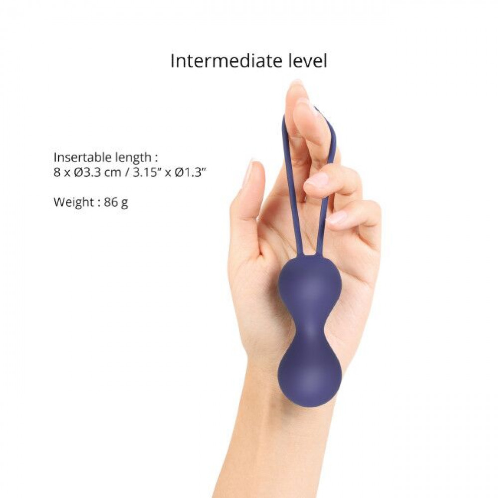 Вагинальные шарики - Вагинальные шарики Love To Love JOIA - MIDNIGHT INDIGO 2