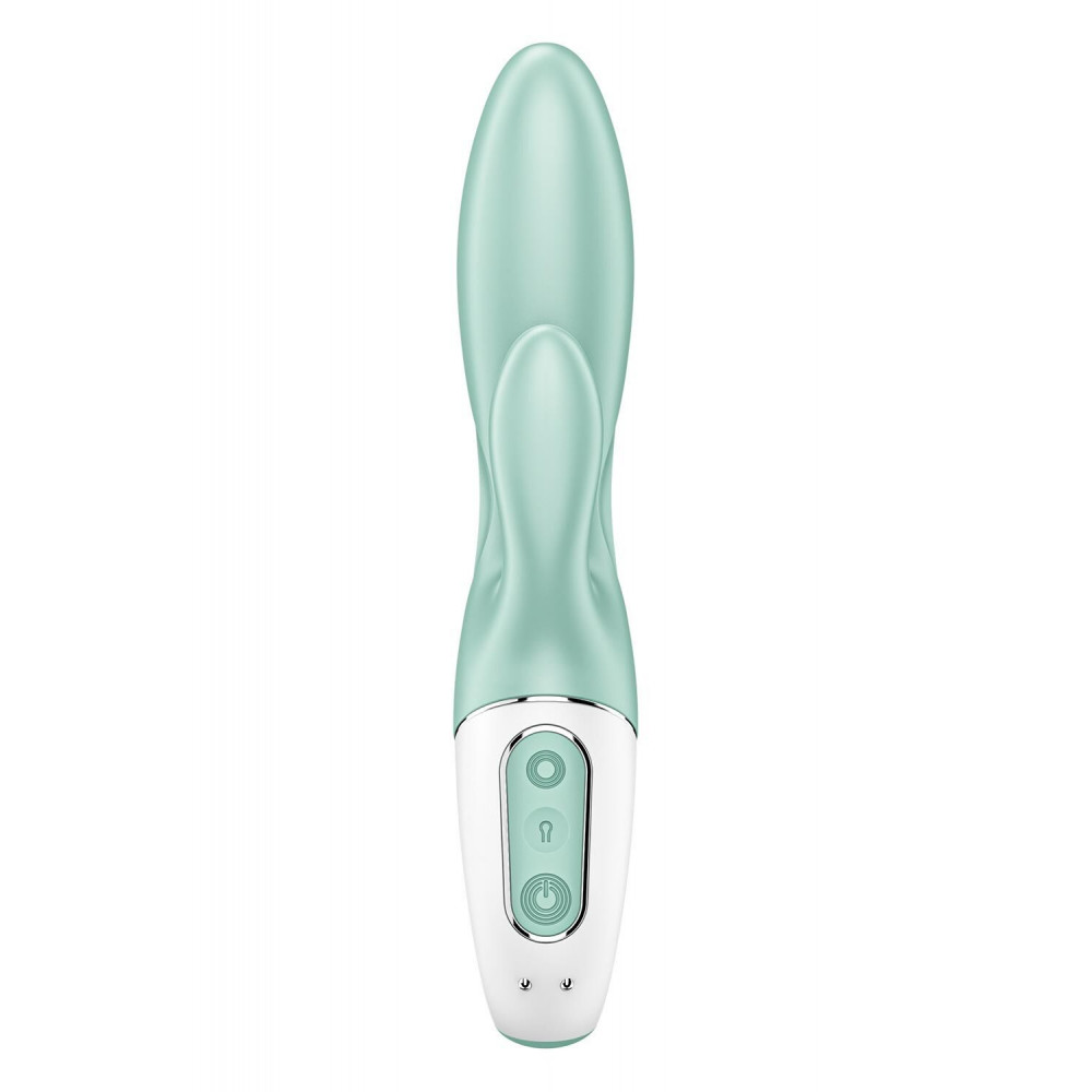 Вибратор-кролик - Смарт вибратор-кролик Satisfyer Air Pump Bunny 5+, надувается 2