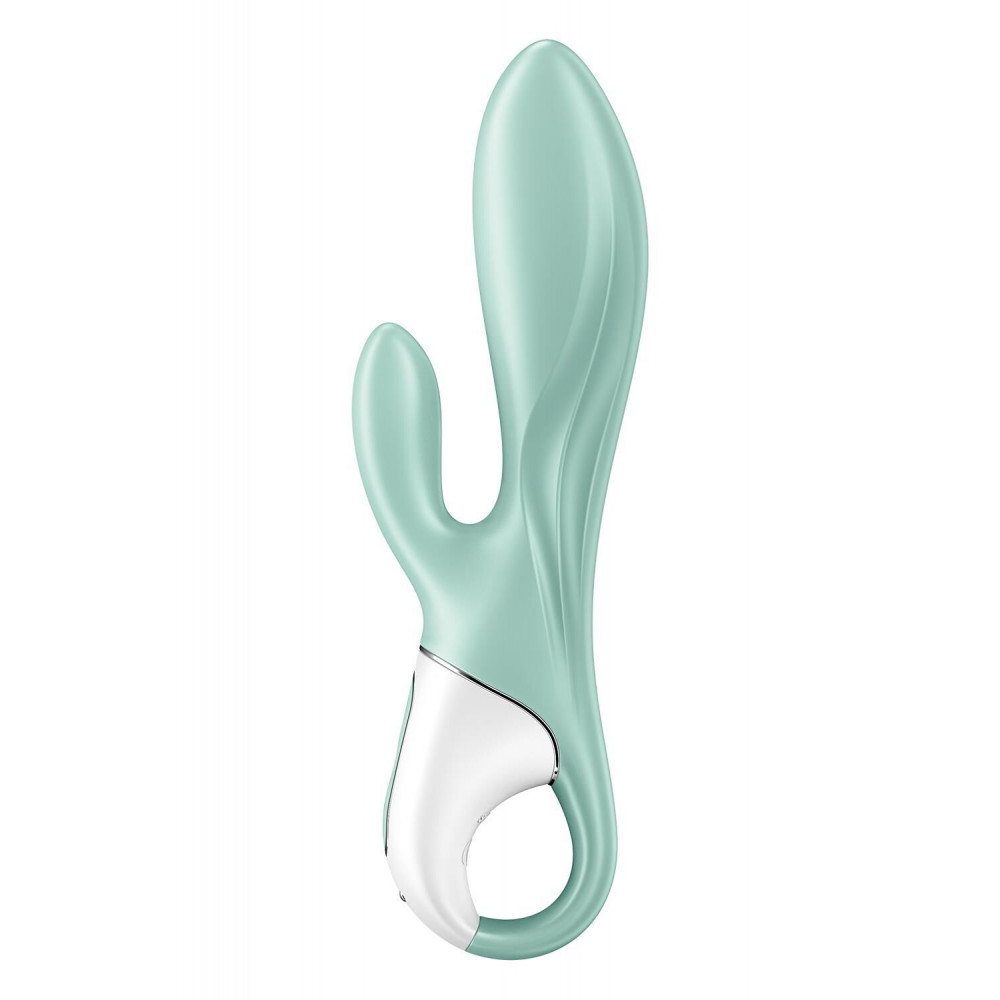 Вибратор-кролик - Смарт вибратор-кролик Satisfyer Air Pump Bunny 5+, надувается 5