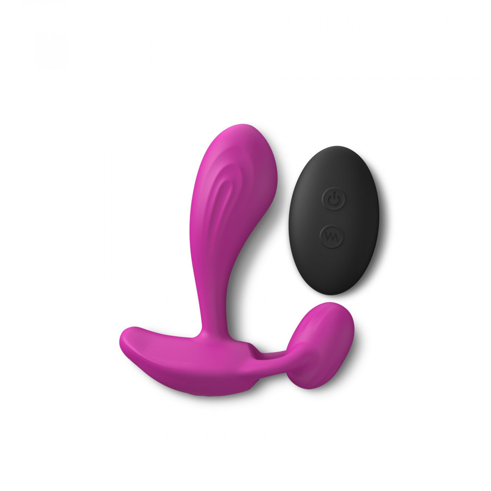 Вибратор-кролик - Вибратор Love To Love WITTY - SWEET ORCHID универсальный, точки G + P, пульт ДУ 1