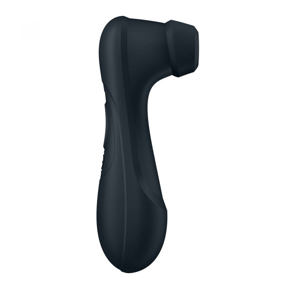 Вибраторы вакуумные - Вакуумный клиторальный стимулятор Satisfyer Pro 2 Generation 3 with Liquid Air Dark Grey 4