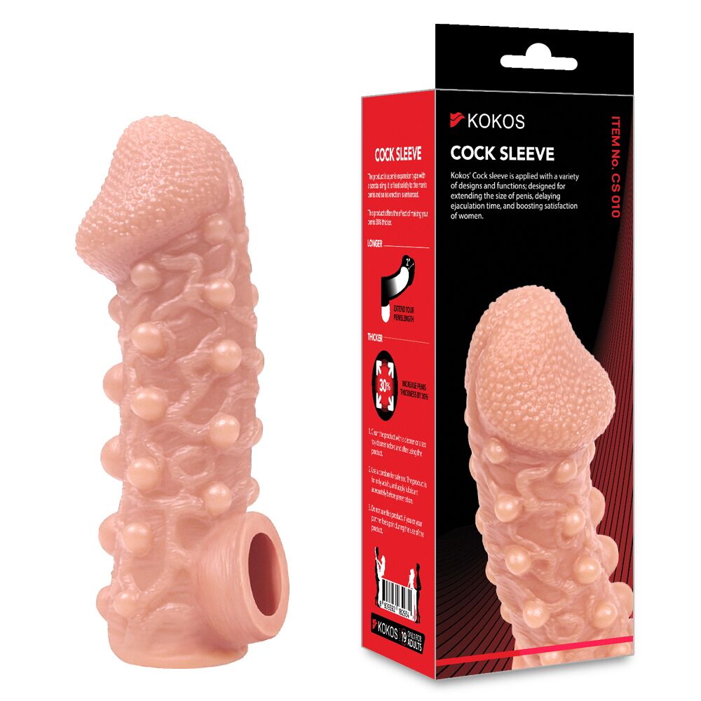 Насадки на член - Насадка на член Kokos Cock Sleeve CS 010 L 2