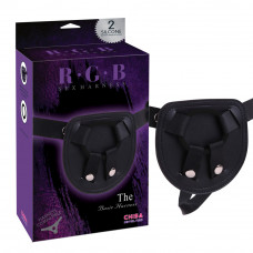 Трусики для страпона Chisa R.G.B The Basic Harness, черные