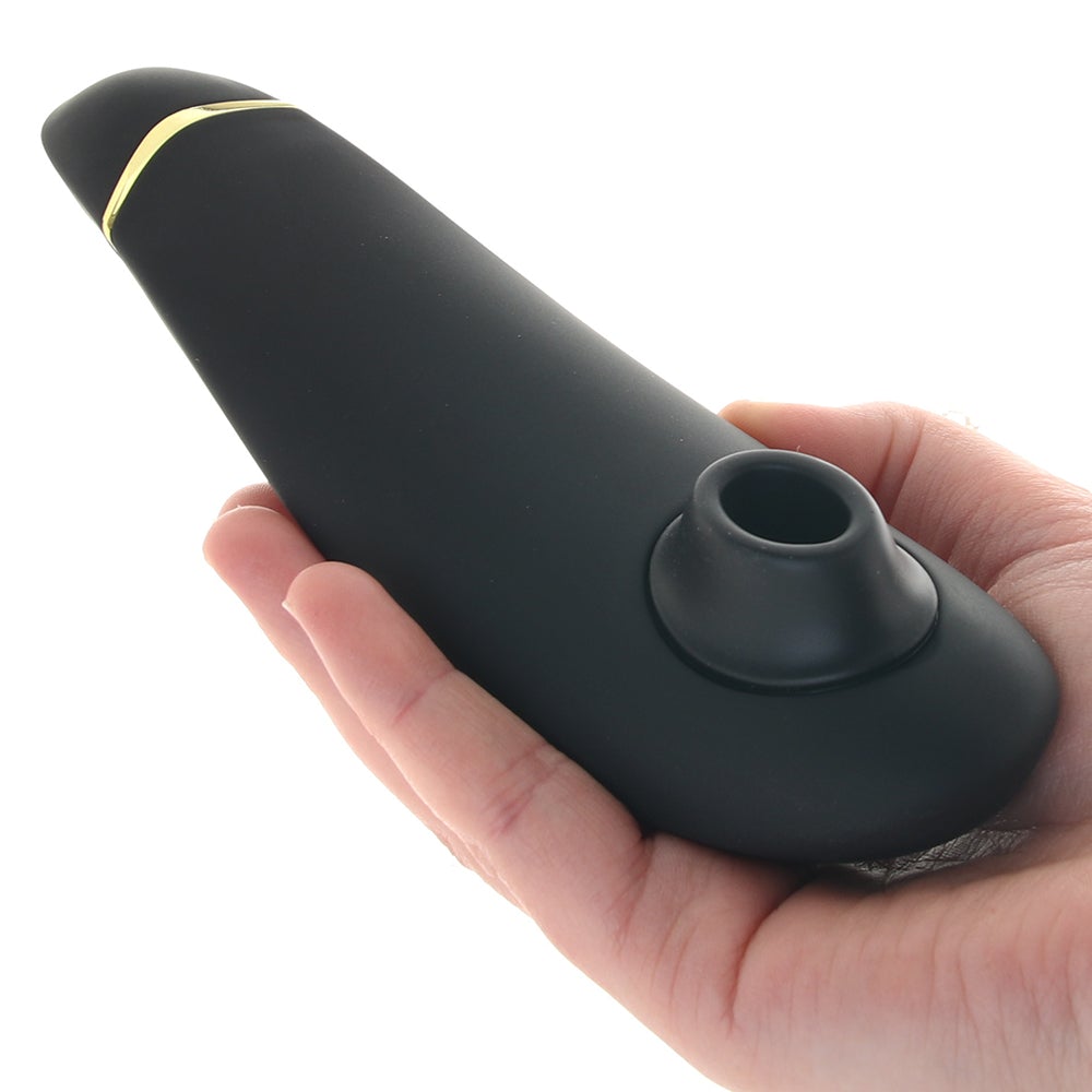 Секс игрушки - Вакуумный клиторальный стимулятор Womanizer Premium 2 BLACK 8