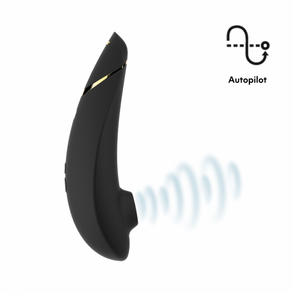Секс игрушки - Вакуумный клиторальный стимулятор Womanizer Premium 2 BLACK 3