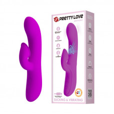 Вибратор с вакуумной стимуляцией клитора Pretty Love - Anthony, BI-014396