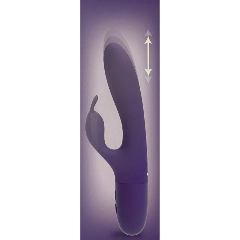 Секс игрушки - Вибратор-кролик Every Night Toys для точки G, фиолетовый 4