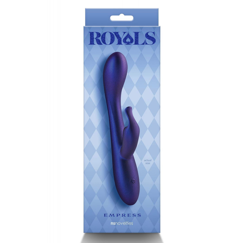Секс игрушки - Вибратор-кролик NS Novelties Royals Divine, фиолетовый 5