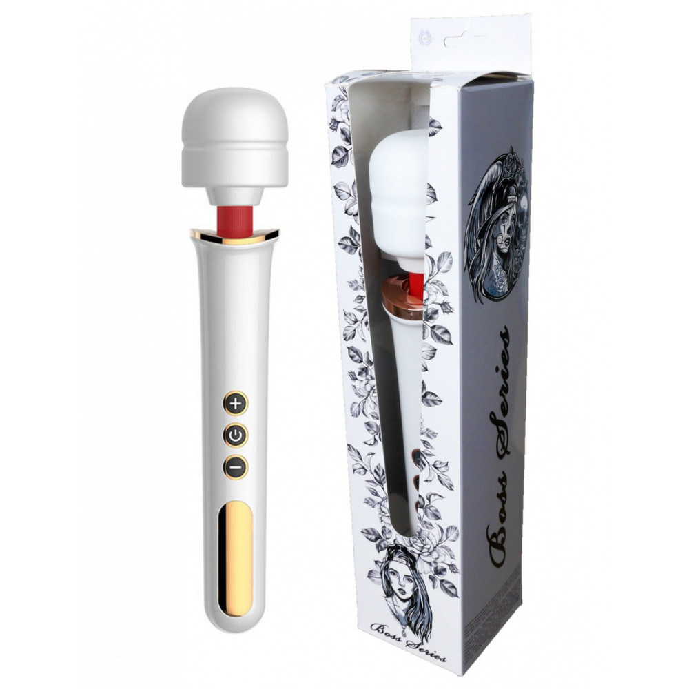 Клиторальный вибратор - Вибратор-Микрофон белый Massager Super Powerful 10 Function