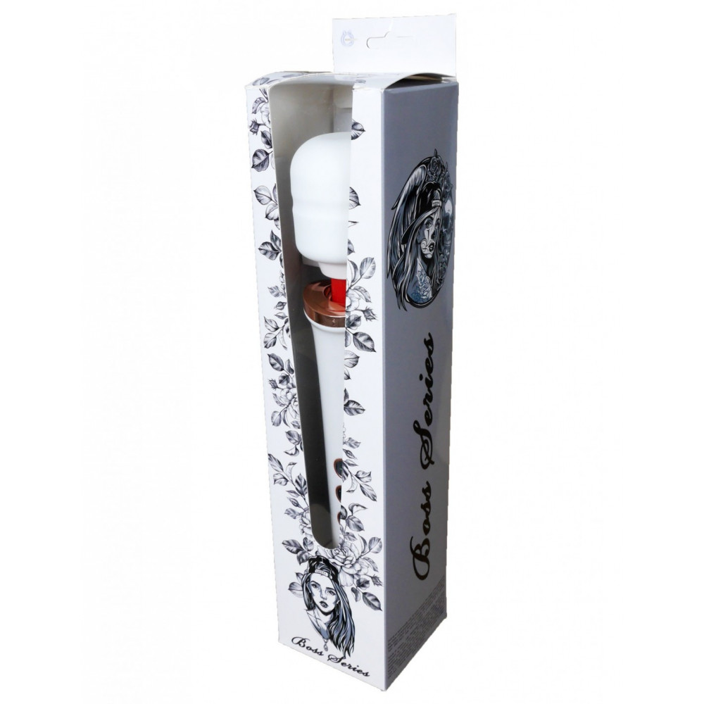 Клиторальный вибратор - Вибратор-Микрофон белый Massager Super Powerful 10 Function 7