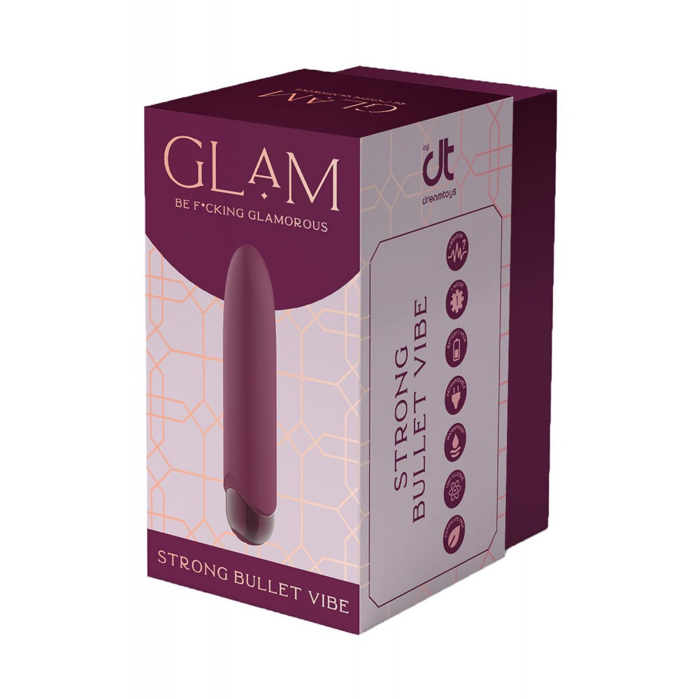 Секс игрушки - Вибратор пуля Dream Toys Glam, фиолетовый 4