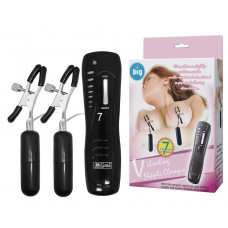 Вибростимулятор для груди BAILE - Vibrating Nipple Clamps, BI-036020