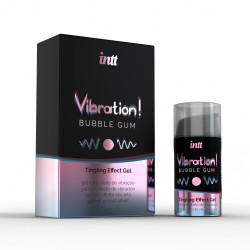Жидкий вибратор Intt Vibration Bubble Gum 15 мл