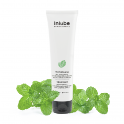 Съедобный лубрикант на водной основе вкус: нежная мята INLUBE, 100 мл Nuei