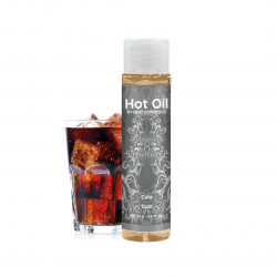 Согревающее съедобное массажное масло вкус: круги HOT OIL, 100 мл Nuei (Испания)