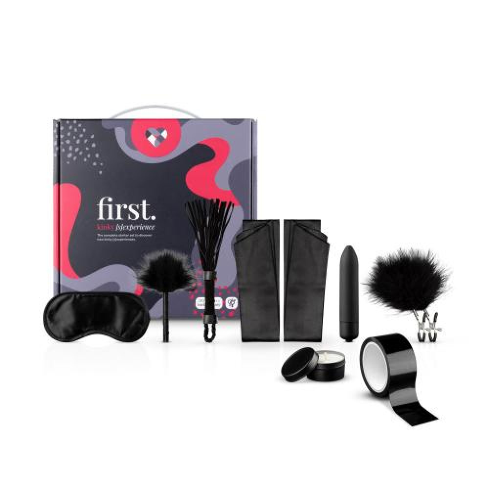 Подарочные наборы - Набор игрушек секс 8 предметов First. Kinky [S]Experience Starter Set