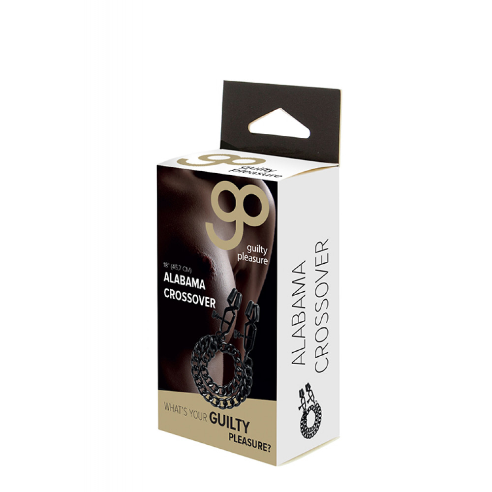 - Зажимы на соски GP ALABAMA CROSSOVER NIPPLE CLAMPS 1