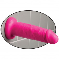Фаллоимитатор на присоске Pipedream Dillio 6 Chub Suction Cup Dildo - Pink