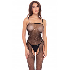 Комбинезон с камнями SPARKLE CROTCHLESS BODYSTOCKING, OS