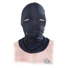 Маска-шлем на всю голову Pipedream Fetish Fantasy Zipper Face с молниями, черная, One Size