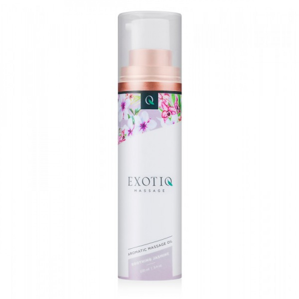 Лубриканты - Массажное масло Exotiq Massage Oil Soothing Jasmine 100 мл
