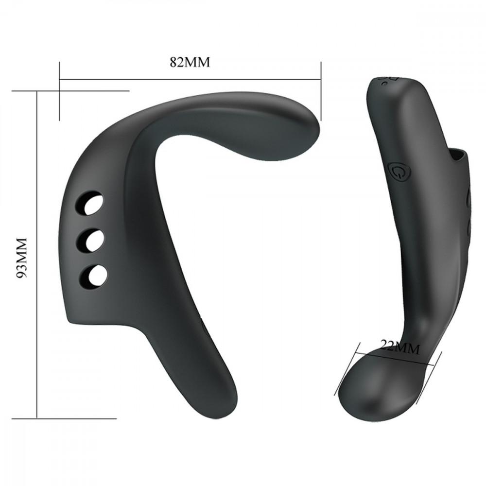 Вибратор - Многофункциональная вибронасадка на палец серии Pretty Love - Fingering Vibrator Gorgon, BI-210298 4