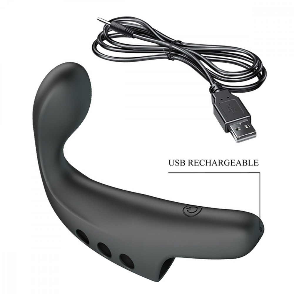 Вибратор - Многофункциональная вибронасадка на палец серии Pretty Love - Fingering Vibrator Gorgon, BI-210298 2