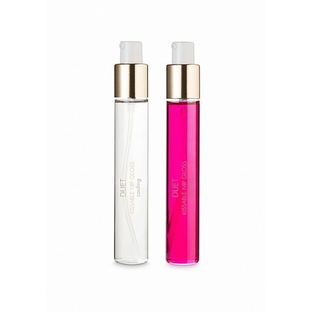 Женские возбудители - Набор гелей для стимуляции сосков Bijoux Indiscrets Cooling & Warming Nip Gloss 2