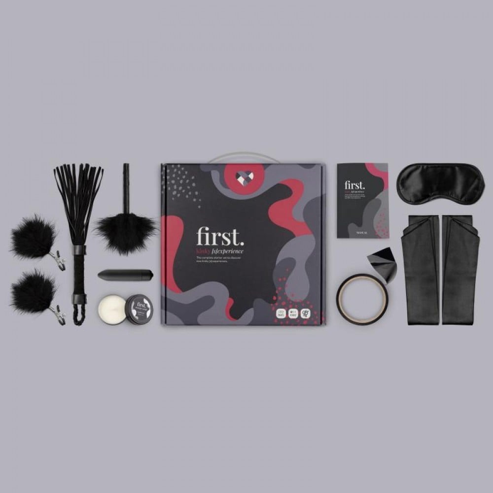 Подарочные наборы - Набор игрушек секс 8 предметов First. Kinky [S]Experience Starter Set 3