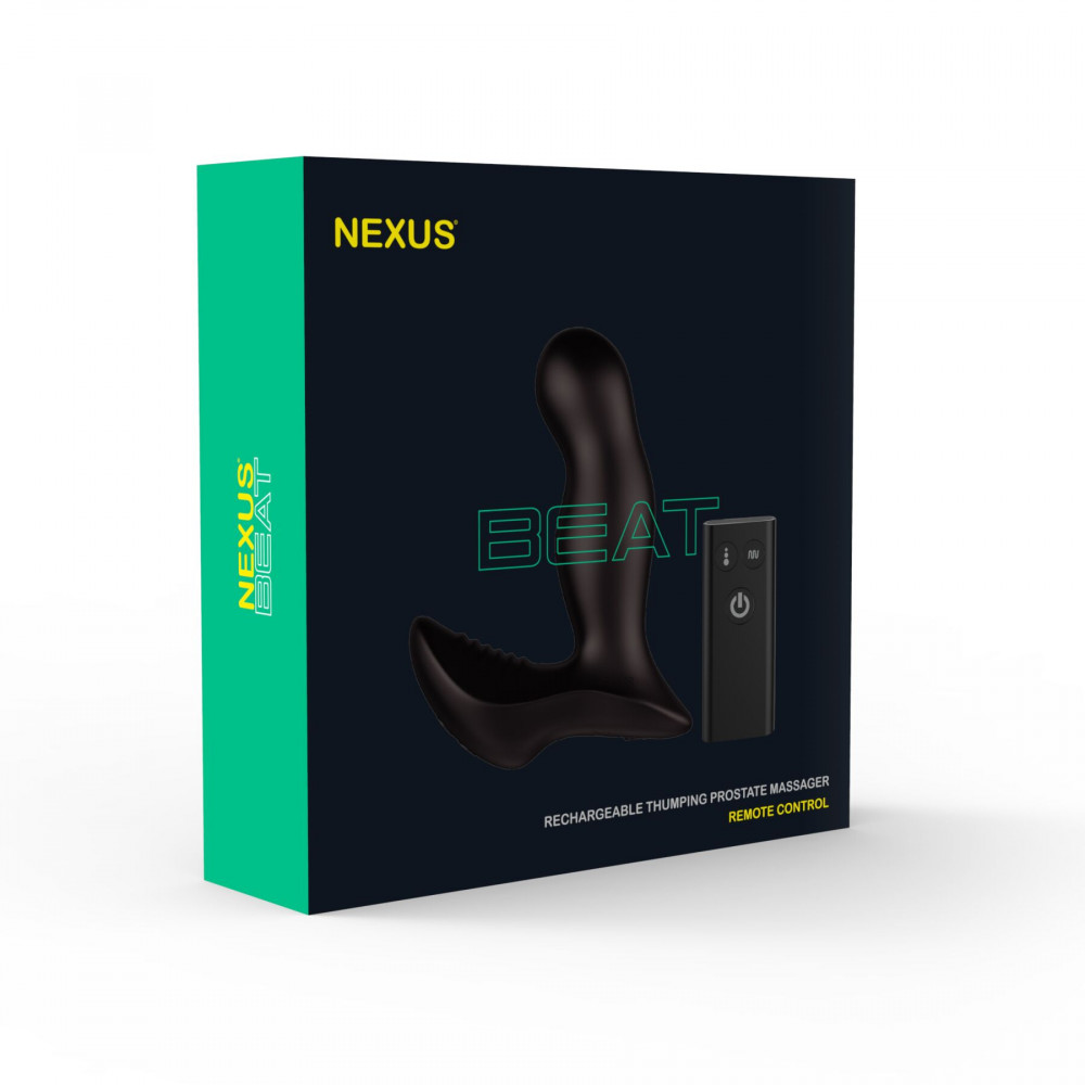 Массажёры простаты с вибрацией - Массажер простаты Nexus Beat с пульсирующей жемчужиной и вибрацией 7