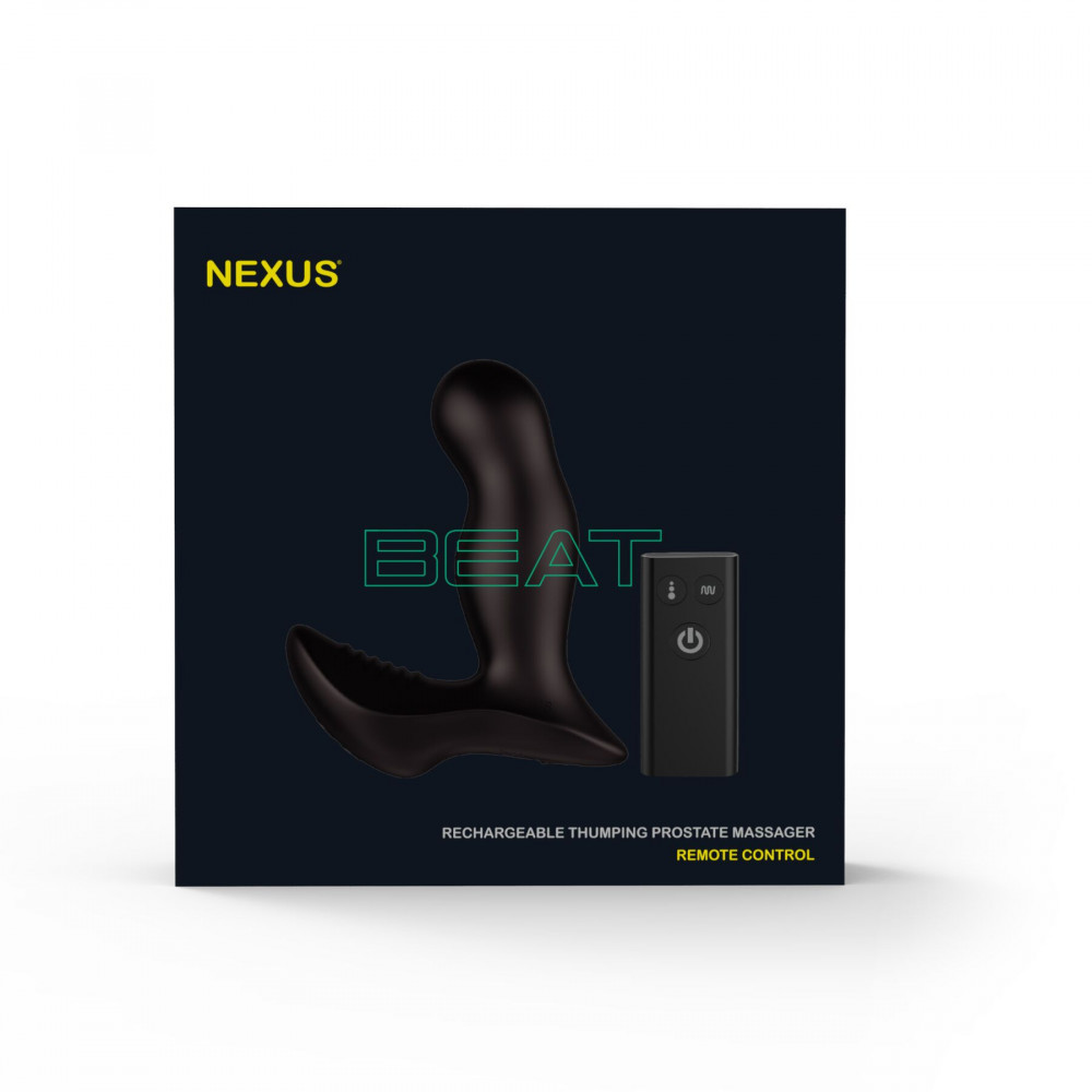 Массажёры простаты с вибрацией - Массажер простаты Nexus Beat с пульсирующей жемчужиной и вибрацией 6