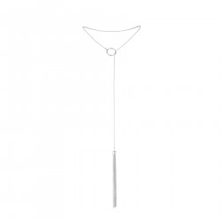 Цепочка для тела Bijoux Indiscrets Magnifique Tickler Pendant Chain — Silver