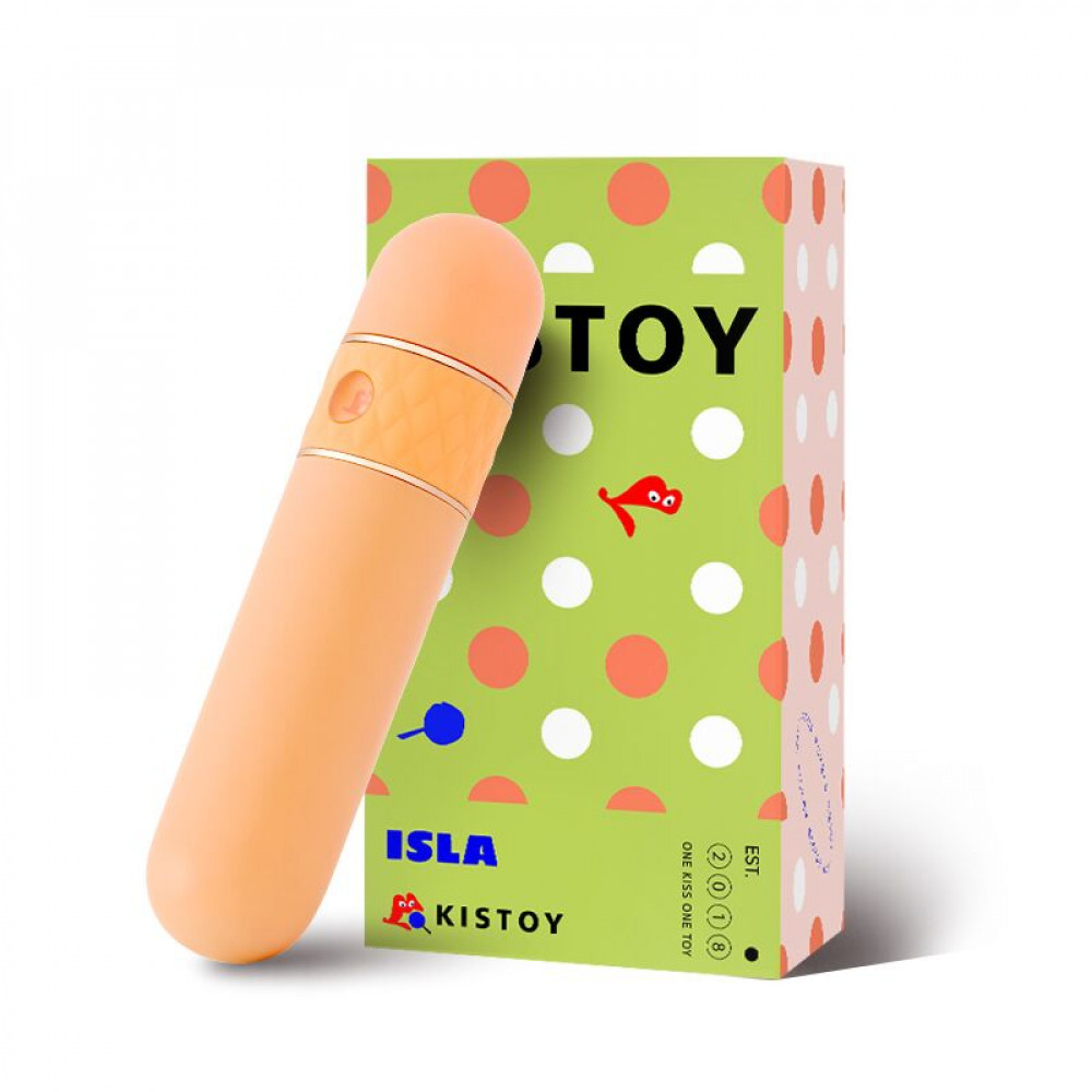 Вибраторы вакуумные - Вакуумный вибратор KISTOY ISLA Orange 2